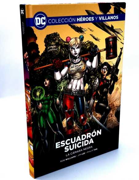 DE KIOSCO COLECCION HEROES Y VILLANOS 3 ESCUADRON SUICIDA LA CAMARA NEGRA SALVAT ECC