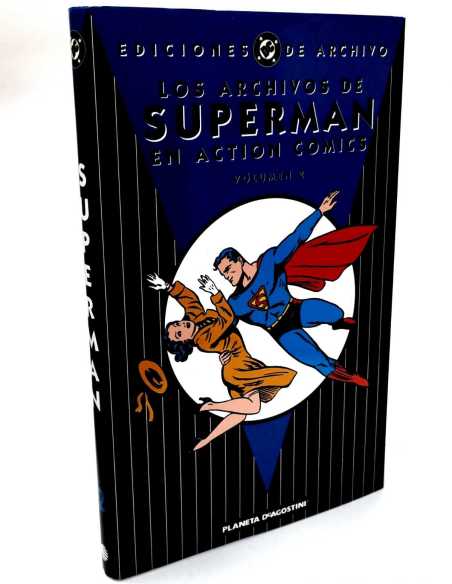DE KIOSCO LOS ARCHIVOS DE SUPERMAN 2 VOLUMEN ACTION COMICS DC PLANETA TAPA DURA
