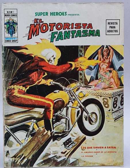 SUPER HEROES 1 EL MOTORISTA FANTASMA NORMAL ESTADO VOL2 VOLUMEN VOL.2 MARVEL VERTICE