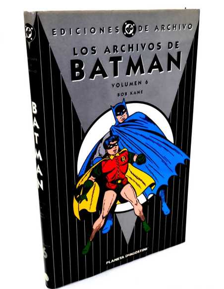 EXCELENTE ESTADO LOS ARCHIVOS DE BATMAN 6 VOLUMEN BOB KANE COMICS DC PLANETA TAPA DURA