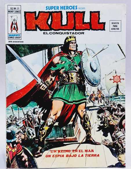 BUEN ESTADO SUPER HEROES 20 KULL EL REINO EN EL MAR VOL2 VOLUMEN VOL.2 MARVEL VERTICE