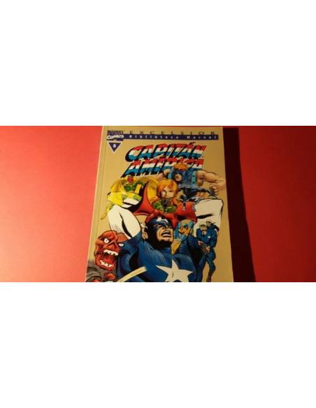 CAPITAN AMERICA 5 BIBLIOTECA MARVEL EXCELENTE ESTADO FORUM