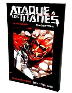 DE KIOSCO ATAQUE A LOS TITANES 1 INTEGRAL CONTIENE POSTER...