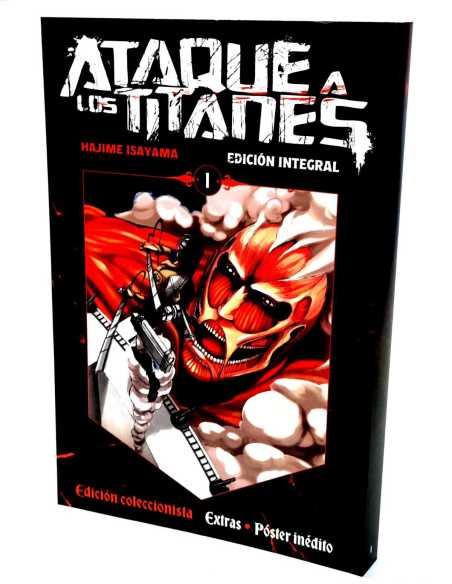 DE KIOSCO ATAQUE A LOS TITANES 1 INTEGRAL CONTIENE POSTER EDICION COLECCIONISTA EXTRA SALVAT