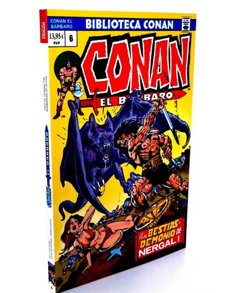 DE KIOSCO CONAN EL BARBARO BIBLIOTECA MARVEL 6 COMICS CODE AUTHORITY PANINI COMICS