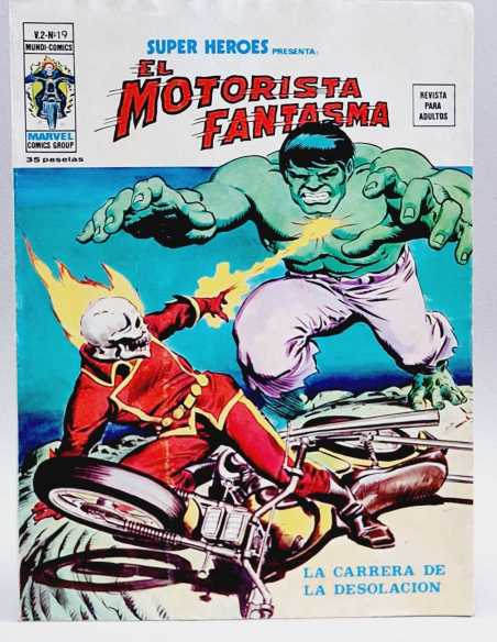 EXCELENTE ESTADO SUPER HEROES 19 LA CARRERA MOTORISTA VOL2 VOLUMEN VOL.2 MARVEL VERTICE