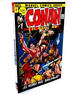 DE KIOSCO CONAN EL BARBARO BIBLIOTECA MARVEL 3 COMICS...