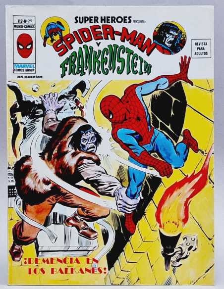 EXCELENTE ESTADO SUPER HEROES 29 DEMENCIA EN LOS BALCANES VOL2 VOLUMEN VOL.2 MARVEL VERTICE