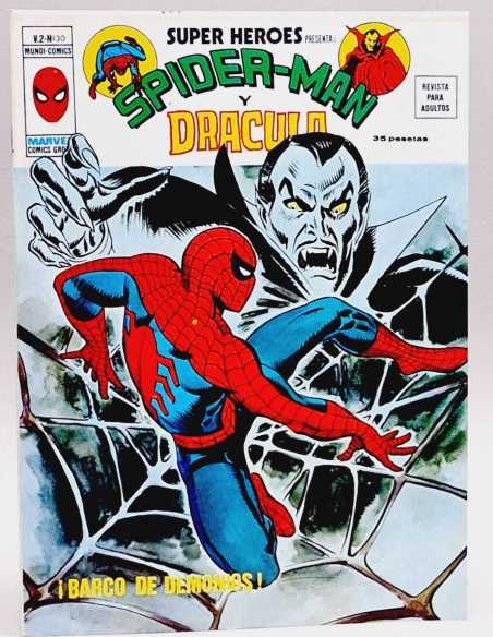 DE KIOSCO ESTADO SUPER HEROES 30 MARCO DE DEMONIOS SPIDER-MAN VOL2 VOLUMEN VOL.2 MARVEL VERTICE