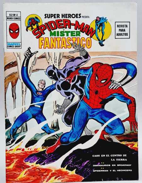 CASI EXCELENTE ESTADO SUPER HEROES 4 CAOS EN EL CENTRO SPIDER-MAN VOL2 VOLUMEN VOL.2 MARVEL VERTICE