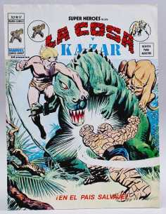 EXCELENTE ESTADO SUPER HEROES 57 EN EL PAÍS SALVAJE COSA...