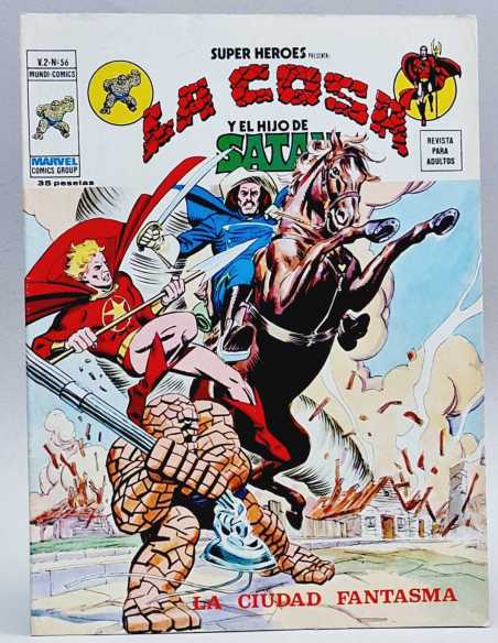 EXCELENTE ESTADO SUPER HEROES 56 LA CIUDAD FANTASMA LA COSA VOL2 VOLUMEN VOL.2 MARVEL VERTICE