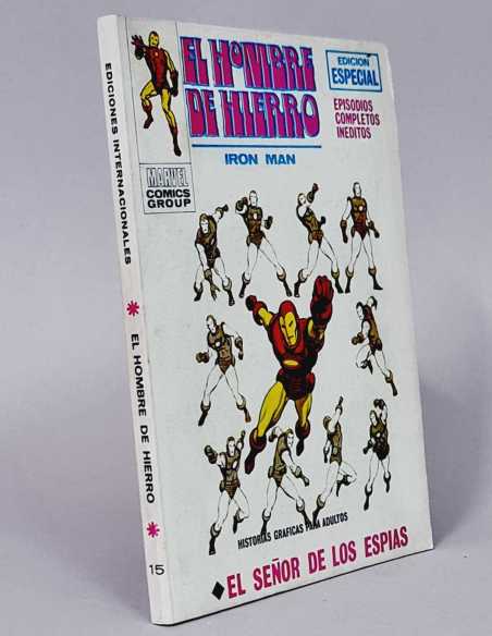 EXCELENTE ESTADO EL HOMBRE DE HIERRO 15 EL SEÑOR DE LOS ESPÍAS VOL1 VOLUMEN VOL.1 TACO VERTICE