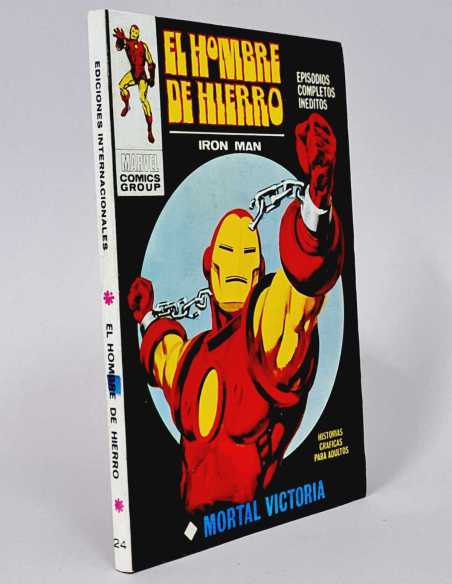 DE KIOSCO ESTADO EL HOMBRE DE HIERRO 24 MORTAL VICTORIA VOL1 VOLUMEN VOL.1 TACO VERTICE