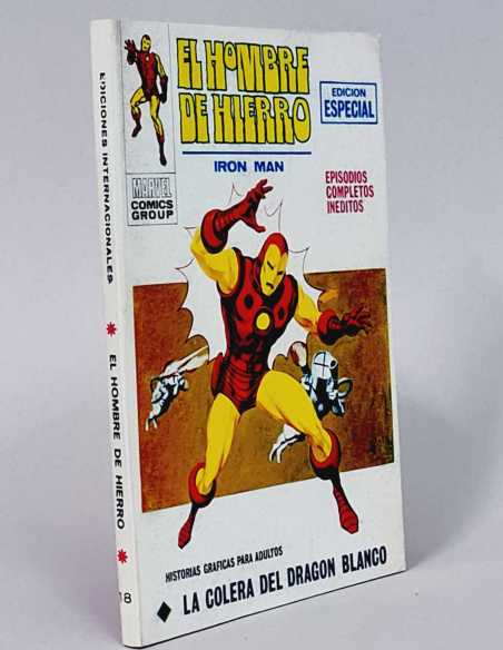 EXCELENTE ESTADO EL HOMBRE DE HIERRO 18 LA CÓLERA DEL DRAGÓN BLANCO VOL1 VOLUMEN VOL.1 TACO VERTICE