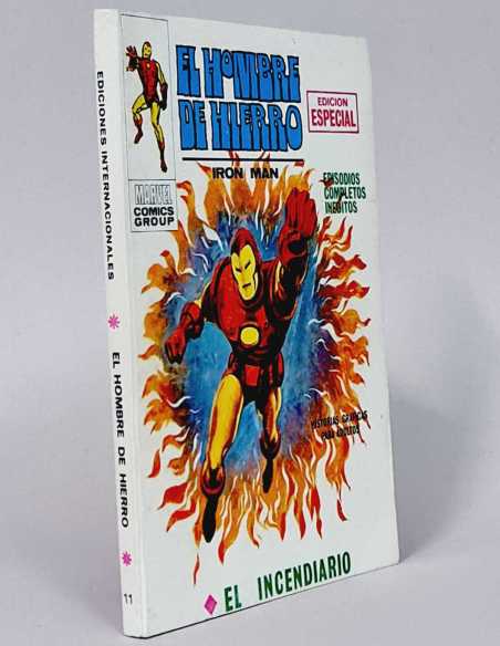 EXCELENTE ESTADO EL HOMBRE DE HIERRO 10 CONTRA EL INCENDIARIO VOL1 VOLUMEN VOL.1 TACO VERTICE