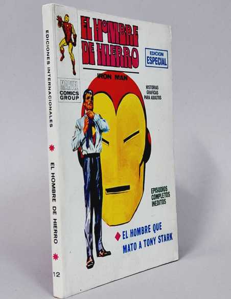 DE KIOSCO ESTADO EL HOMBRE DE HIERRO 12 EL HOMBRE QUE MATÓ A TONY VOL1 VOLUMEN VOL.1 TACO VERTICE