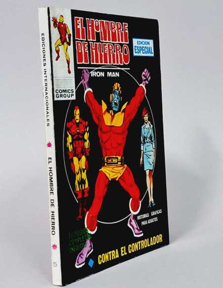 EXCELENTE ESTADO EL HOMBRE DE HIERRO 10 CONTRA EL CONTROLADOR VOL1 VOLUMEN VOL.1 TACO VERTICE