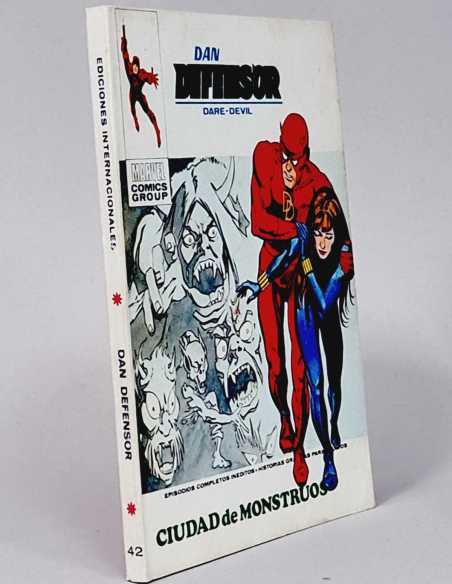 EXCELENTE ESTADO DAN DEFENSOR 42 CIUDAD DE MONSTRUOS VOL1 VOLUMEN VOL.1 TACO VERTICE
