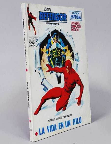 EXCELENTE ESTADO DAN DEFENSOR 28 LA VIDA EN UN HILO VOL1 VOLUMEN VOL.1 TACO VERTICE