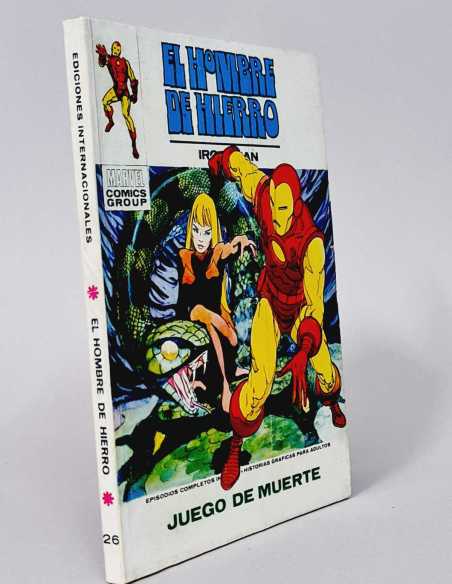 EXCELENTE ESTADO EL HOMBRE DE HIERRO 26 JUEGO DE MUERTE VOL1 VOLUMEN VOL.1 TACO VERTICE