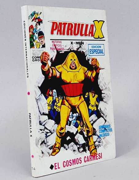 EXCELENTE ESTADO PATRULLA X 14 EL COSMOS CARMESÍ VOL1 VOLUMEN VOL.1 TACO VERTICE