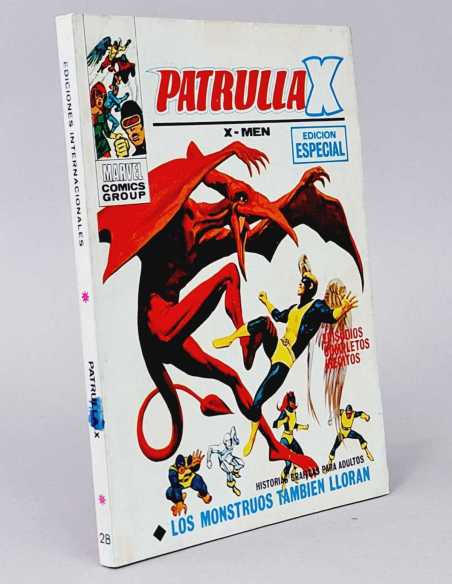 EXCELENTE ESTADO PATRULLA X 28 LOS MONSTRUOS TAMBIÉN LLORAN VOL1 VOLUMEN VOL.1 TACO VERTICE