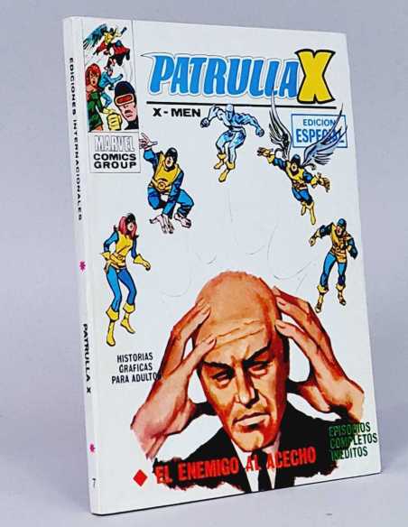 DE KIOSCO PATRULLA X 7 EL ENEMIGO AL ACECHO X VOL1 VOLUMEN VOL.1 TACO VERTICE