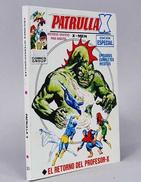 EXCELENTE ESTADO PATRULLA X 30 EL RETORNO DEL PROFESOR X VOL1 VOLUMEN VOL.1 TACO VERTICE