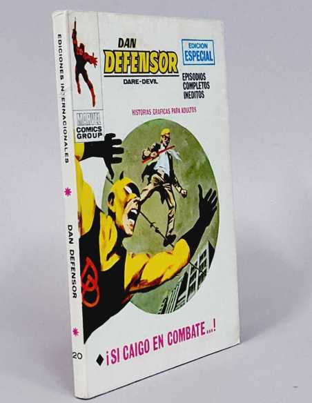 MUY BUEN ESTADO DAN DEFENSOR 20 SI CAIGO EN COMBATE VOL1 VOLUMEN VOL.1 TACO VERTICE