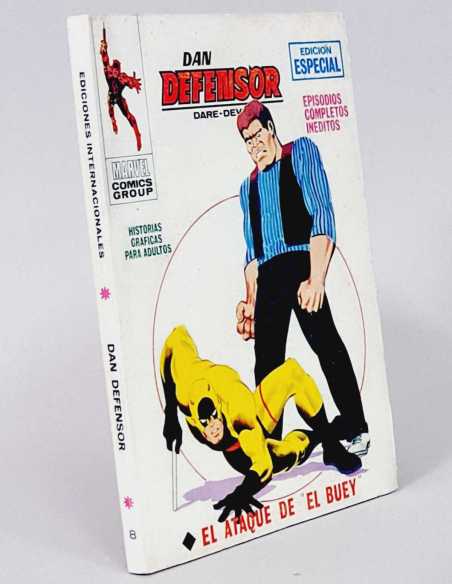 EXCELENTE ESTADO DAN DEFENSOR 8 EL ATAQUE DEL BUEY VOL1 VOLUMEN VOL.1 TACO VERTICE