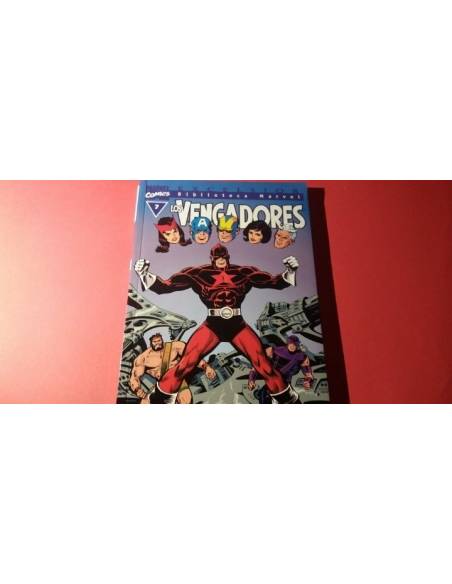 LOS VENGADORES 7 EXCELENTE ESTADO BIBLIOTECA MARVEL FORUM