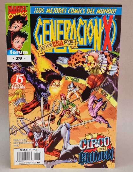 DE KIOSCO ESTADO GENERACION X 29 VOL2 VOLUMEN VOL.2 GRAPA FORUM MARVEL