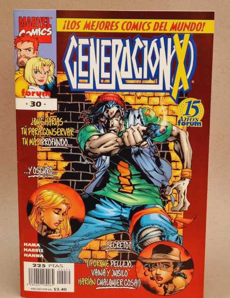 DE KIOSCO ESTADO GENERACION X 30 VOL2 VOLUMEN VOL.2 GRAPA FORUM MARVEL