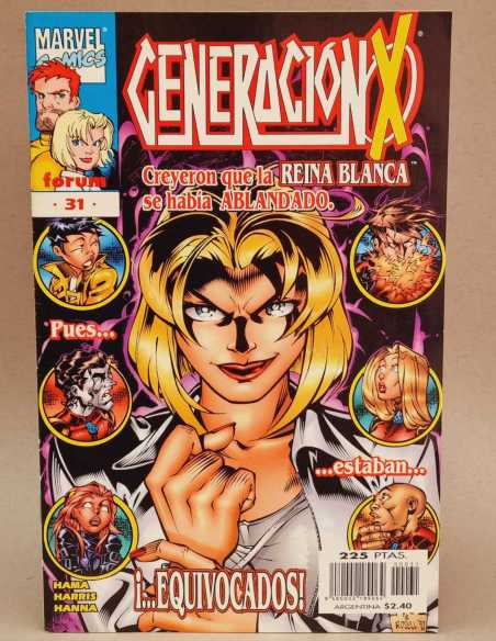 DE KIOSCO ESTADO GENERACION X 31 VOL2 VOLUMEN VOL.2 GRAPA FORUM MARVEL