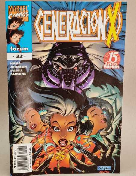DE KIOSCO ESTADO GENERACION X 32 VOL2 VOLUMEN VOL.2 GRAPA FORUM MARVEL