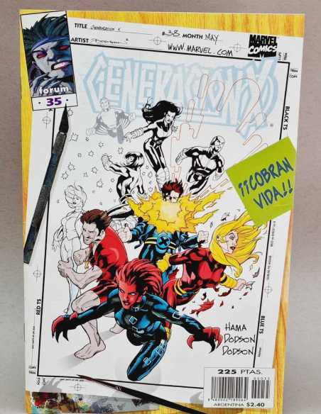 DE KIOSCO ESTADO GENERACION X 35 VOL2 VOLUMEN VOL.2 GRAPA FORUM MARVEL
