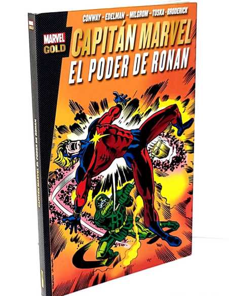 EXCELENTE ESTADO MARVEL GOLD CAPITAN MARVEL 5 EL PODER DE RONAN PANINI COMICS TOMO