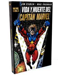 CASI EXCELENTE ESTADO MARVEL GOLD VIDA Y MUERTE DE...