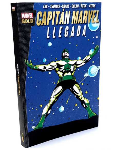 EXCELENTE ESTADO MARVEL GOLD CAPITAN MARVEL 1 LLEGADA PANINI COMICS TOMO