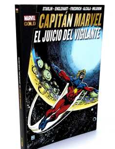 EXCELENTE ESTADO MARVEL GOLD CAPITAN MARVEL 4 EL JUICIO...