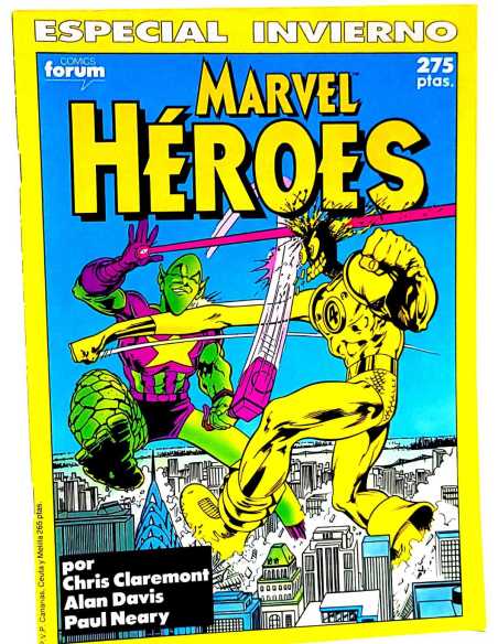 CASI EXCELENTE ESTADO MARVEL HEROES ESPECIAL INVIERNO EXTRA FORUM COMICS GRAPA