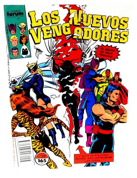 EXCELENTE ESTADO LOS NUEVOS VENGADORES 37 VOL1 FORUM COMICS GRAPA VOL.1 VOLUMEN