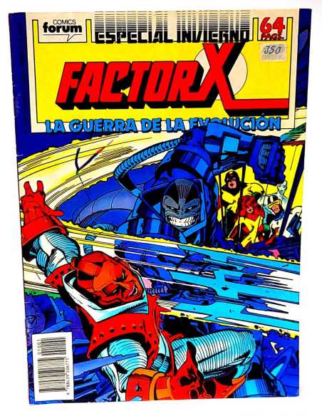 MUY BUEN ESTADO FACTOR X ESPECIAL INVIERNO FORUM COMICS GRAPA LA GUERRA DE LA EVOLUCION GRAPA