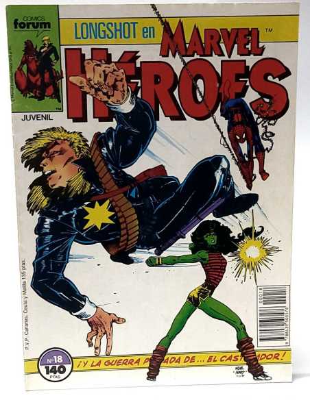 MUY BUEN ESTADO MARVEL HEROES 18 FORUM COMICS GRAPA