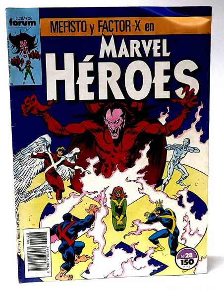 MUY BUEN ESTADO MARVEL HEROES 28 FORUM COMICS GRAPA