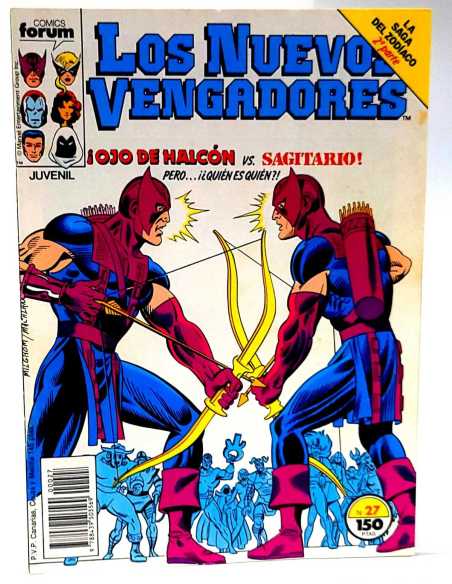 CASI EXCELENTE ESTADO LOS NUEVOS VENGADORES 27 FORUM COMICS GRAPA