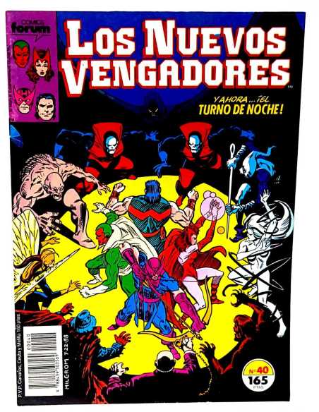 CASI EXCELENTE ESTADO LOS NUEVOS VENGADORES 40 FORUM COMICS GRAPA
