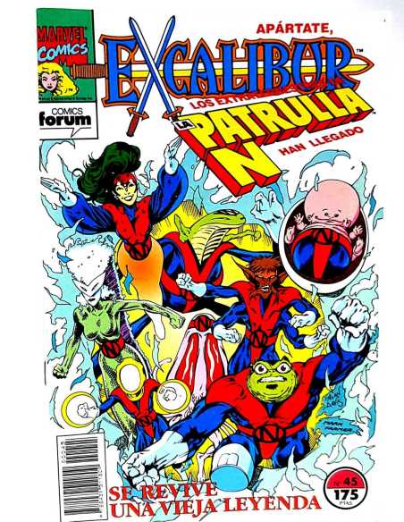 DE KIOSCO EXCALIBUR 45 VOL1 FORUM COMICS GRAPA VOL.1 VOLUMEN