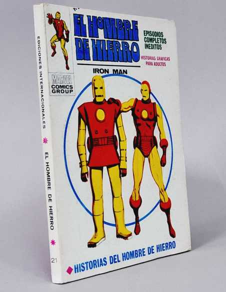 EXCELENTE ESTADO EL HOMBRE DE HIERRO 21 HISTORIAS DEL MARVEL TACO EDICIONES VERTICE
